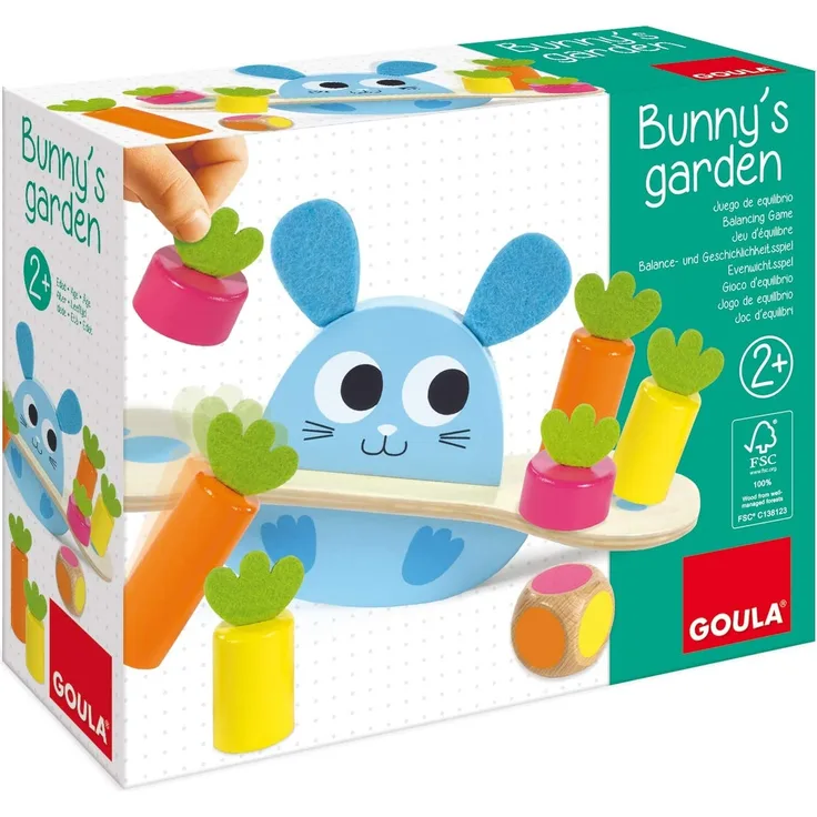 Goula 455246 Bunnys Garden, Geschicklichkeitsspiel