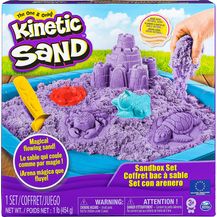 Bild für Kinetic Sand Sand Box Set mit lila Kinetic Sand