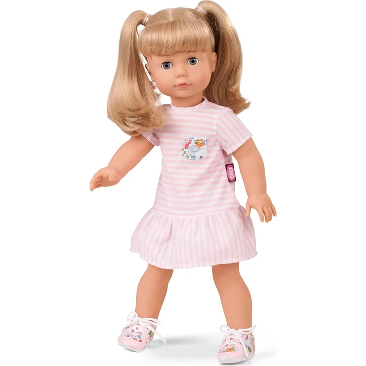 Götz 1690398 Precious Day Girls Jessica Summertime – 46 cm große Stehpuppe, Blonde Haare, Blaue Schlafaugen - 5-teiliges Set - Preisvergleich