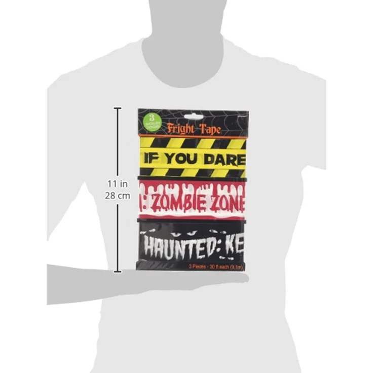 Amscan markierungsband Halloween 914 cm 3 Stück – Bild 5