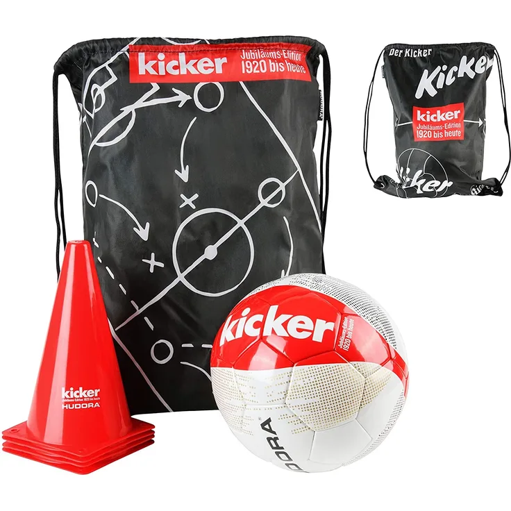 Hudora - Fußball-Set "kicker Edition", Matchplan