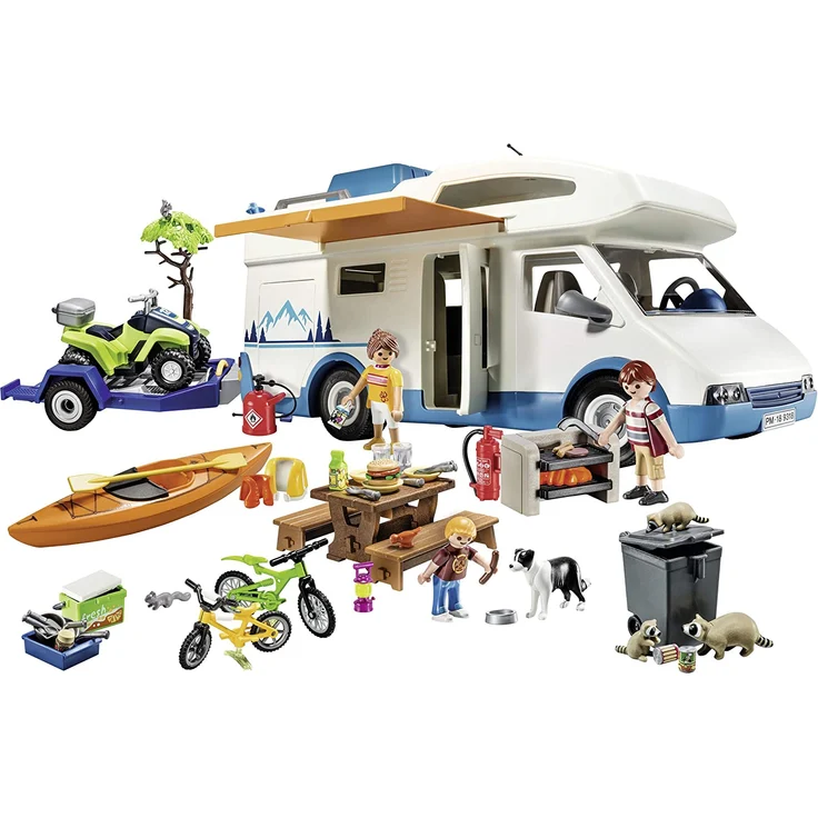 PLAYMOBIL 9318 - Family Fun, Camping Abenteuer, Ab 4 Jahren – Bild 5