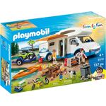 PLAYMOBIL 9318 - Family Fun, Camping Abenteuer, Ab 4 Jahren