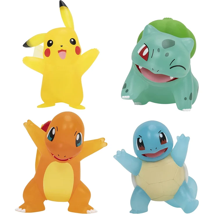 Pokemon Select Translucent Battle Figure 4 Pack – Bild 1