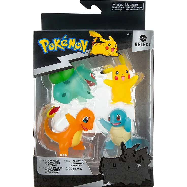 Pokemon Select Translucent Battle Figure 4 Pack – Bild 2