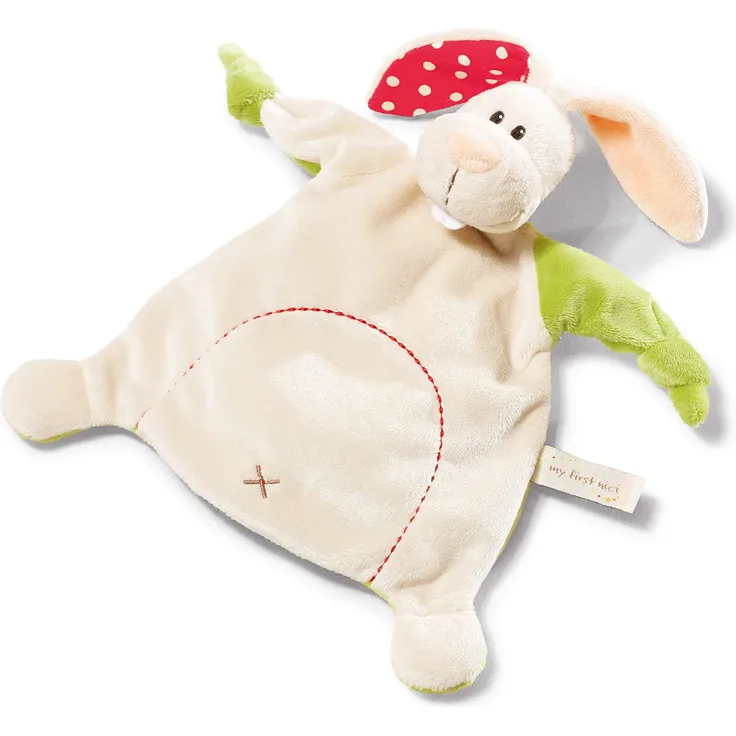 Plüsch NICI Schmusetuch Hase 25x25cm (39679)
