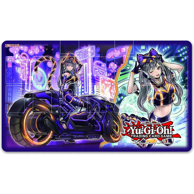 Yu-Gi-Oh! TRADING CARD GAME Game Mat Yu-Gi-Oh Masquerena Spielmatte – Deutsche Ausgabe, Mehrfarbig