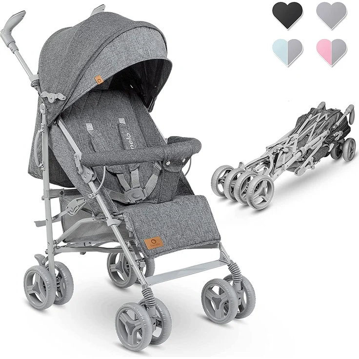 Lionelo 'Irma' Kinderwagen Grey – Bild 1