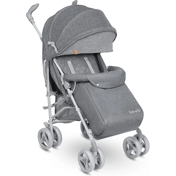 Lionelo 'Irma' Kinderwagen Grey – Bild 7