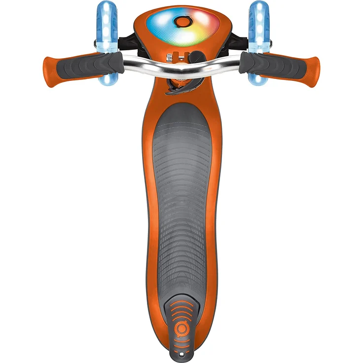 Scooter Globber Elite Prime kupfer mit Leuchtrollen u. Leuchtdeck – Bild 7