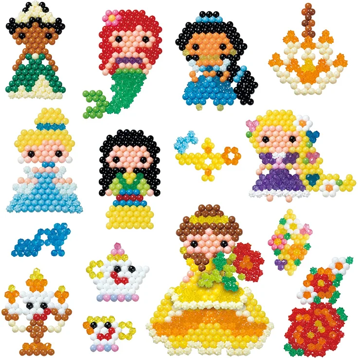 Aquabeads 31773 Kreativ Würfel - Disney Prinzessinnen - Bastelset, ‎15. 88 x 16. 51 x 13. 97 cm – Bild 8