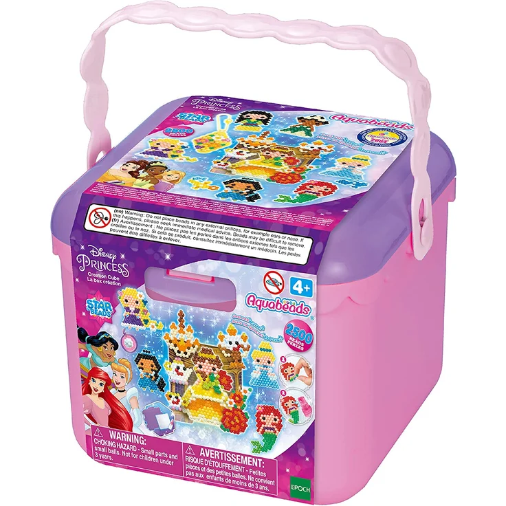 Aquabeads 31773 Kreativ Würfel - Disney Prinzessinnen - Bastelset, ‎15. 88 x 16. 51 x 13. 97 cm – Bild 1