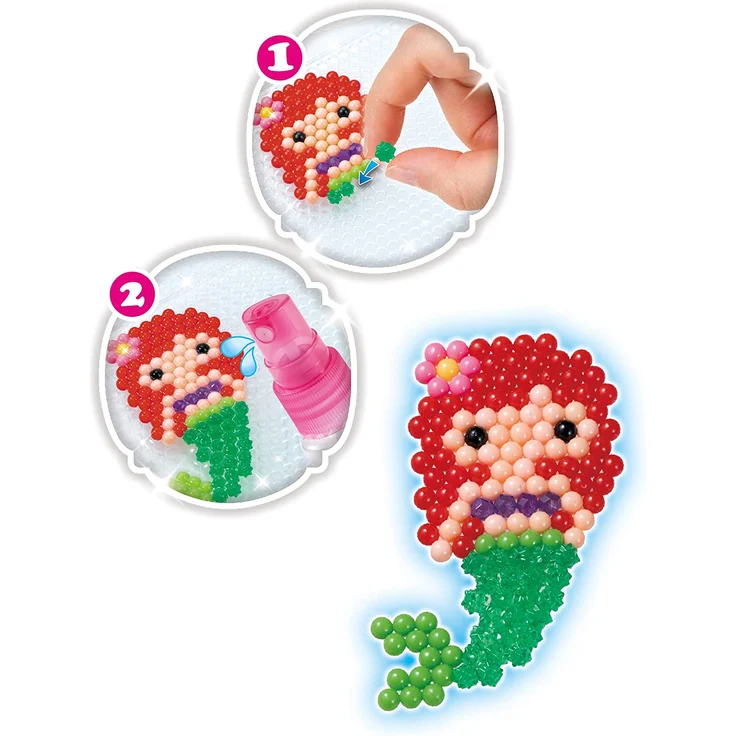 Aquabeads 31773 Kreativ Würfel - Disney Prinzessinnen - Bastelset, ‎15. 88 x 16. 51 x 13. 97 cm – Bild 4