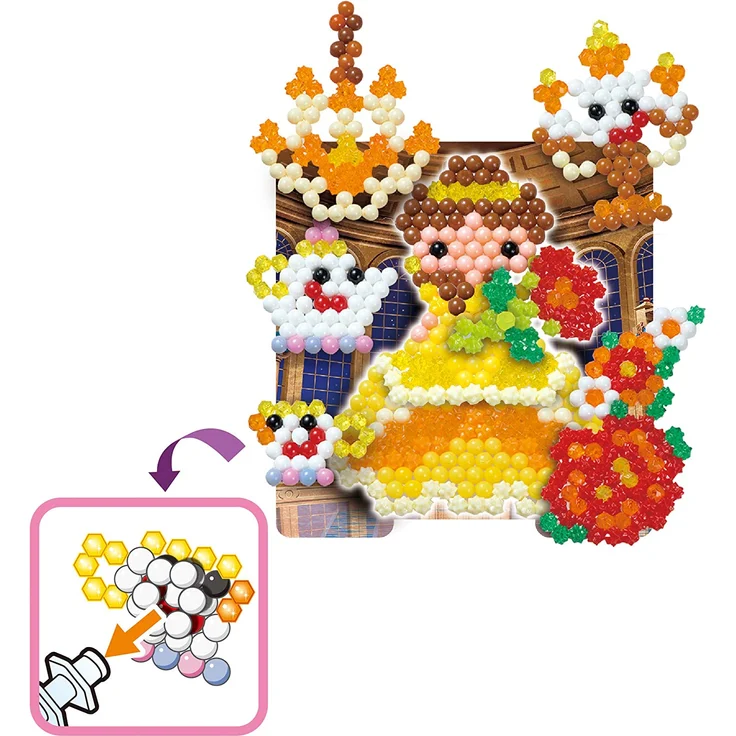 Aquabeads 31773 Kreativ Würfel - Disney Prinzessinnen - Bastelset, ‎15. 88 x 16. 51 x 13. 97 cm – Bild 5