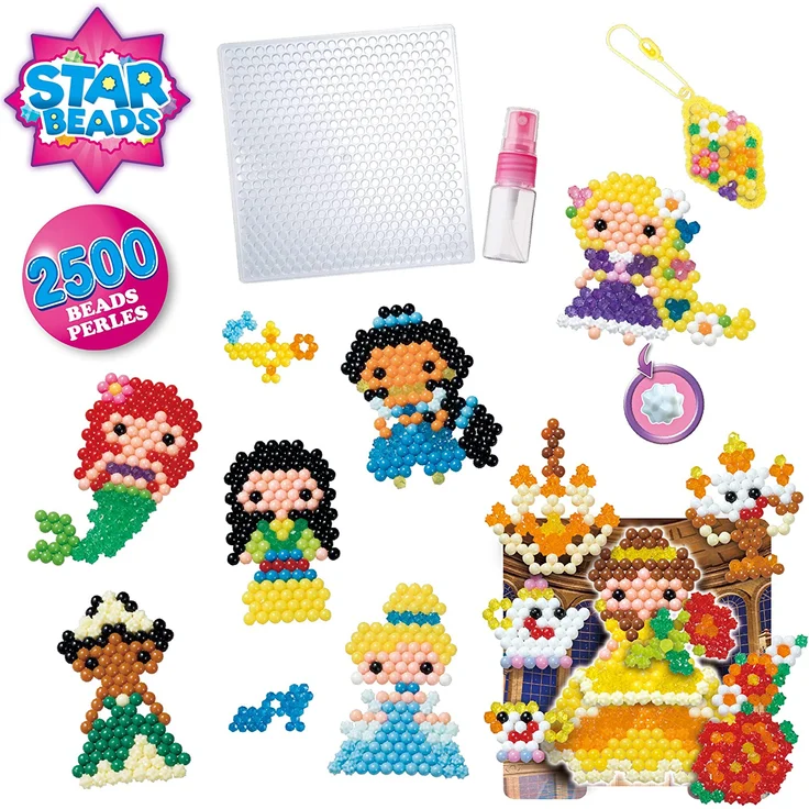 Aquabeads 31773 Kreativ Würfel - Disney Prinzessinnen - Bastelset, ‎15. 88 x 16. 51 x 13. 97 cm – Bild 2