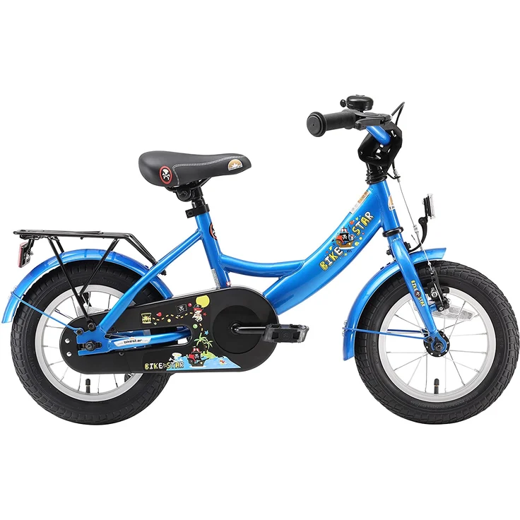 Bikestar Classic Kinderfahrrad 12 Zoll - Blau – Bild 2