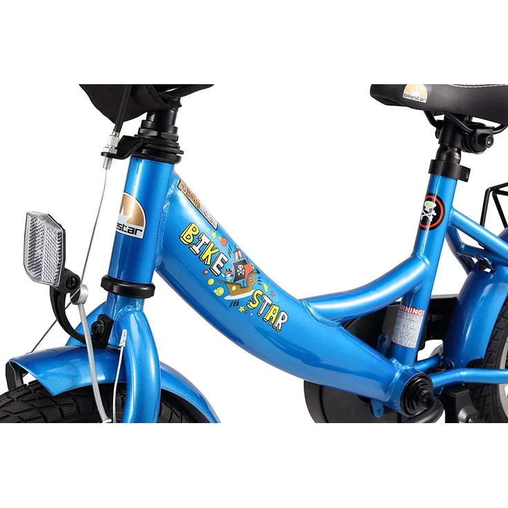 Bikestar Classic Kinderfahrrad 12 Zoll - Blau – Bild 5