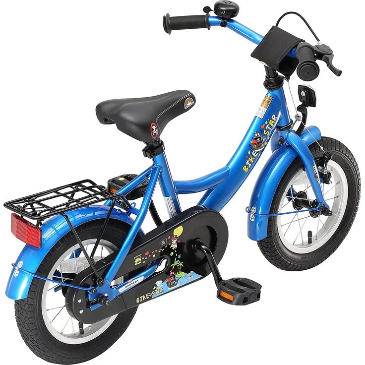 Bikestar Classic Kinderfahrrad 12 Zoll - Blau – Bild 3