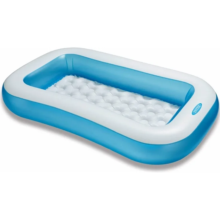 Intex Rectangular Pool - Kinder Aufstellpool - Planschbecken - 166 x 100 cm x 25 cm - Für 2+ Jahre