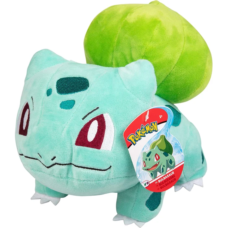 Pokemon Kuscheltier - Bisasam 20cm (Open Eyes) – Bild 6