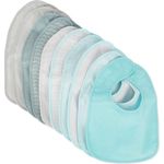 Bieco Baby Lätzchen 10er Pack | Baby Lätzchen Wasserdicht | Schlabberlatz Baby | Halstuch Baby Spucktuch | Sabberlätzchen Baby | Malschürze Kinder für Jungen & Mädchen | Lätzchen Baby