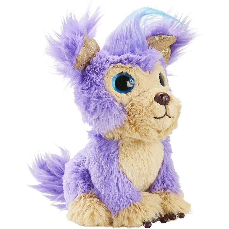 Little Live Pets 30147 Scruff-a-Luvs Cutie Cuts, Überraschungshündchen aus super weichem Plüsch: Rasiere, wasche und Style Dein Plüschtier mit insgesamt 10 Überraschungen,lila – Bild 9