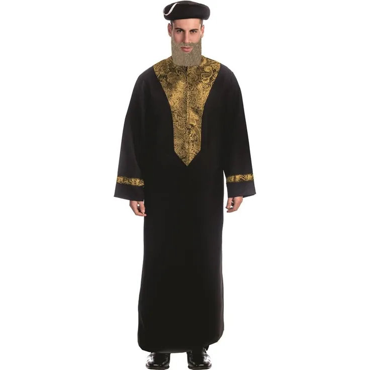 Dress Up America Erwachsener sephardischer Chacham-Rabbiner Kostüm