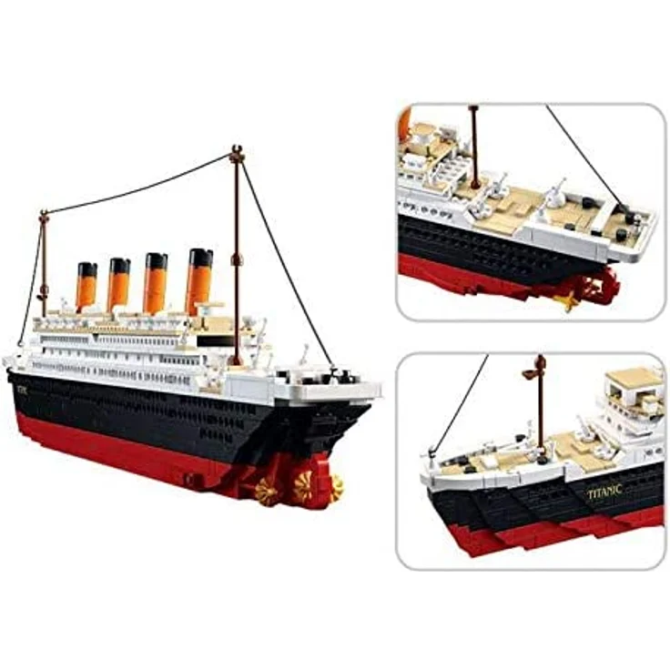 Sluban M38-B0577 - Titanic, großer Bausatz, 1012 Teile – Bild 5