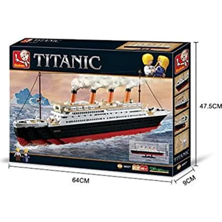 Sluban M38-B0577 - Titanic, großer Bausatz, 1012 Teile – Bild 4