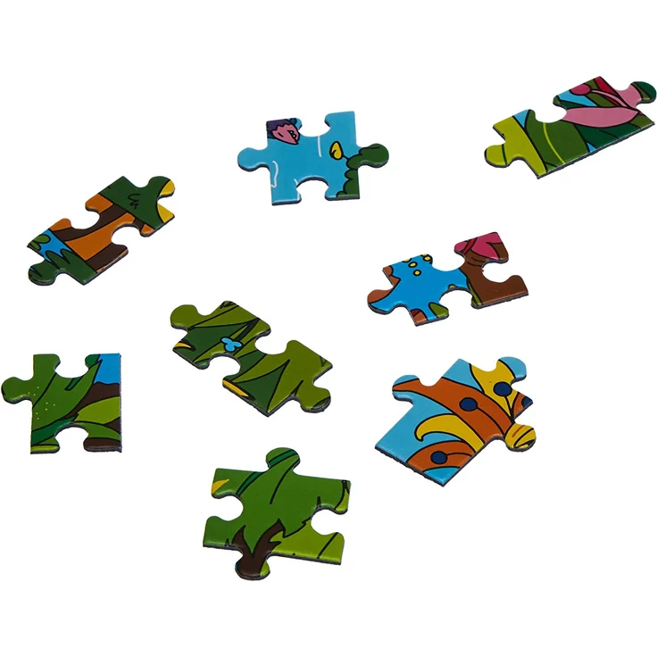 Schmidt Spiele Puzzle 56313 Die Maus, Im Dschungel, 100 Teile Kinderpuzzle, bunt – Bild 3