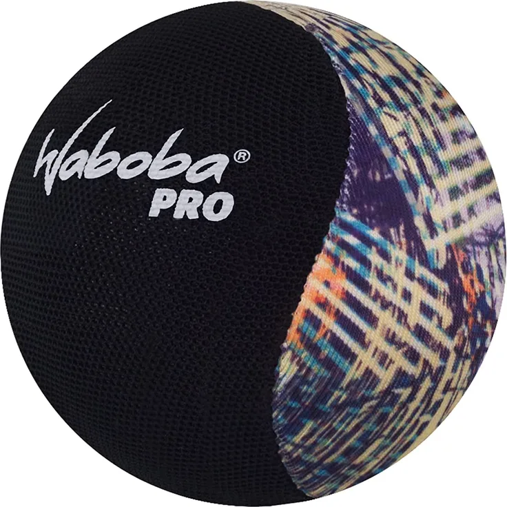 Waboba Pro Water Bouncing Ball - Wasserfestes Strandspielzeug, Poolspiele für Kinder & Erwachsene, Outdoor-Spaß - Color Chaos (6,6 cm)