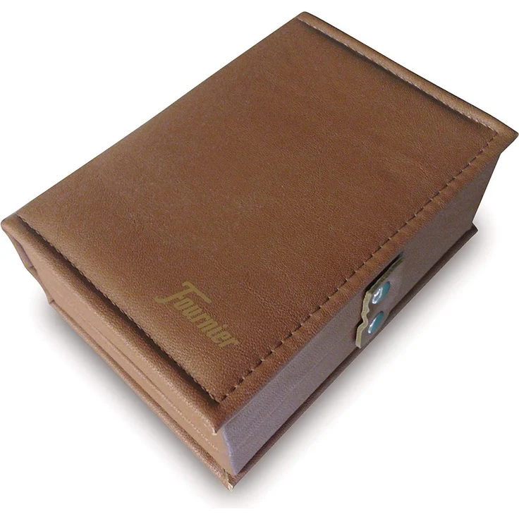 Fournier F31023 – Mus in Etui aus Kunstleder, Set-Set, Braun – Bild 2