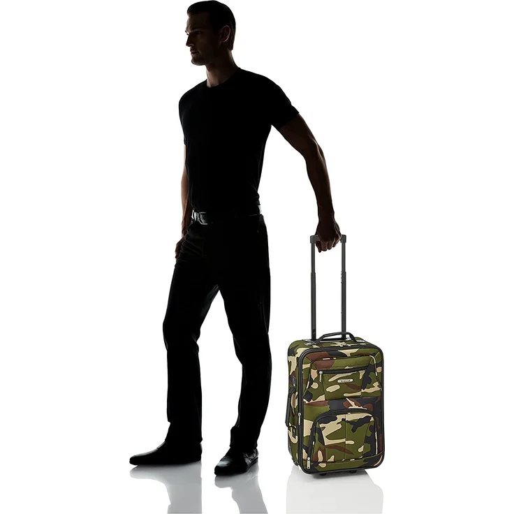 Rockland Sac À DOS À Roulettes De 17 PO Kinder-Rucksack, 30 Liter, Camouflage - Preisvergleich – Bild 7