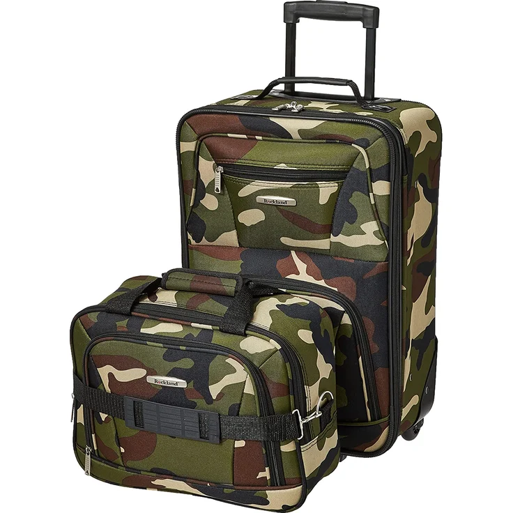 Rockland Sac À DOS À Roulettes De 17 PO Kinder-Rucksack, 30 Liter, Camouflage - Preisvergleich – Bild 1