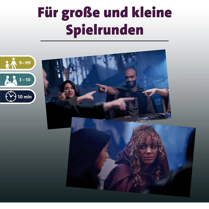 Ravensburger 26858 - Werwölfe - Epic Battle, Best-of der Spielereihe für 3-10 Spieler, Gesellschaftsspiel ab 10 , Partyspiel – Bild 6