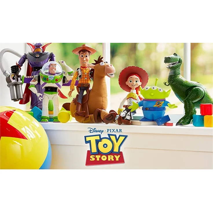 Disney Store Interaktive sprechende Actionfigur Außerirdischer aus Toy Story, 25,5 cm / 10", mit 7 englischen Sätzen, interagiert nur mit Anderen Außerirdischen, mit beweglichen Teilen, ab 3 Jahren – Bild 8