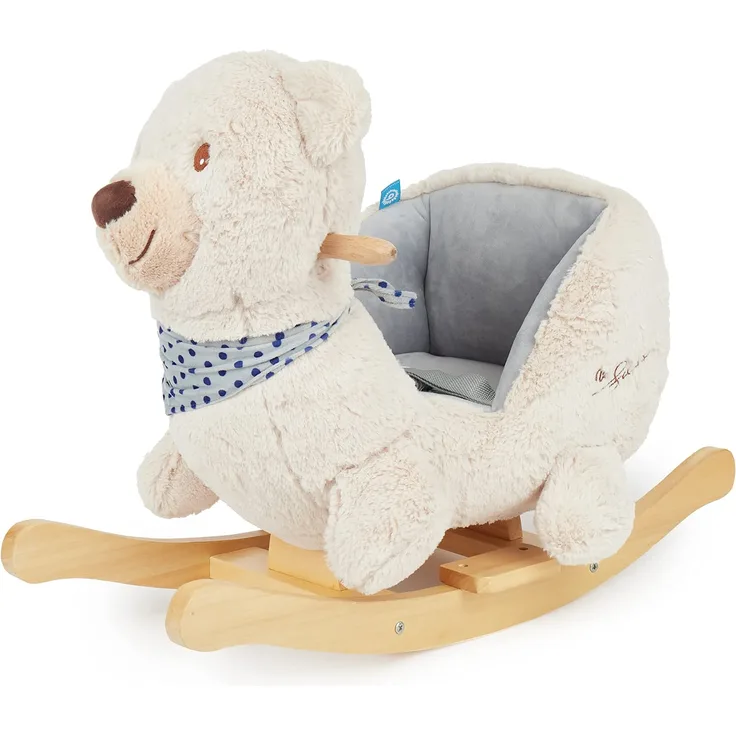 Bieco Schaukeltier Bär creme