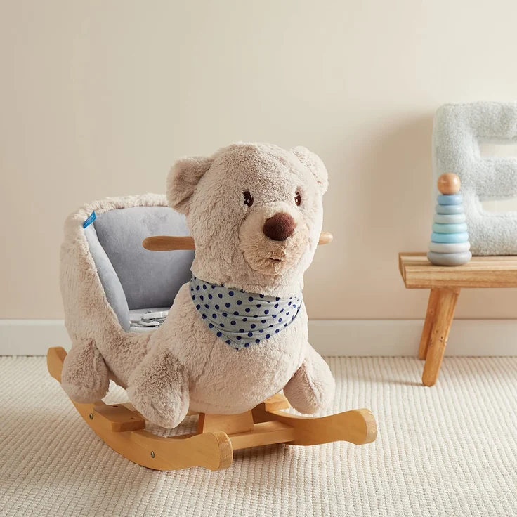 Bieco Schaukeltier Bär creme – Bild 7