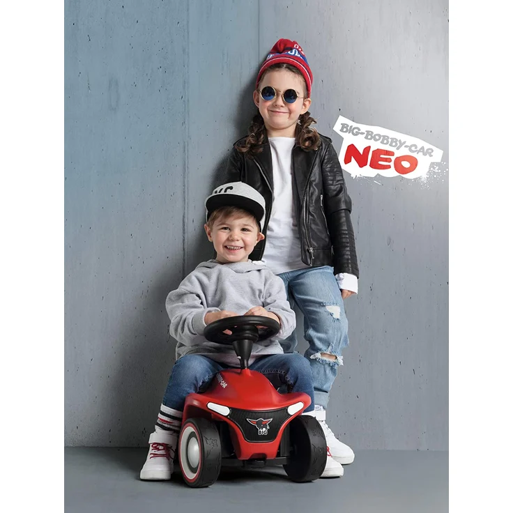 BIG 800056240 'Bobby-Car-Neo rot' ab 12 Monaten, bis 50 kg belastbar, rot – Bild 7