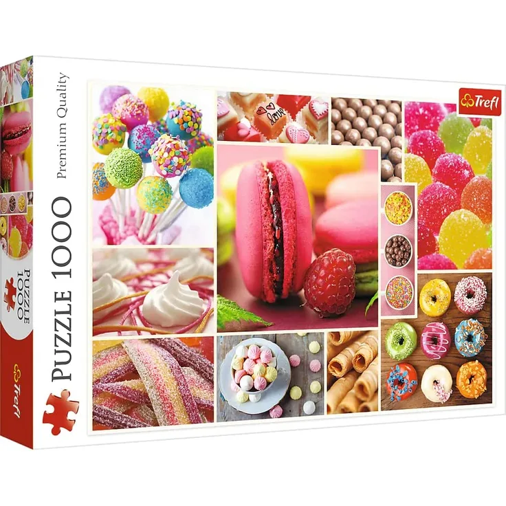 Puzzles - '1000' - Candy - collage