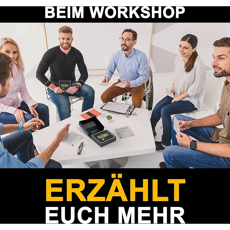 Erzählt euch mehr (Klassik) Gesellschaftsspiel Erwachsene - Spiel für mehr Achtsamkeit und Selbstreflexion - tolle Geschenkidee für Muttertag, Geburtstag, Freunde - Kartenspiel – Bild 7