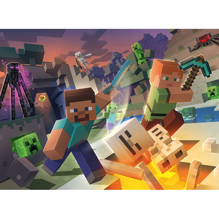 Ravensburger Monster Minecraft XXL 100pcs – Bild 1
