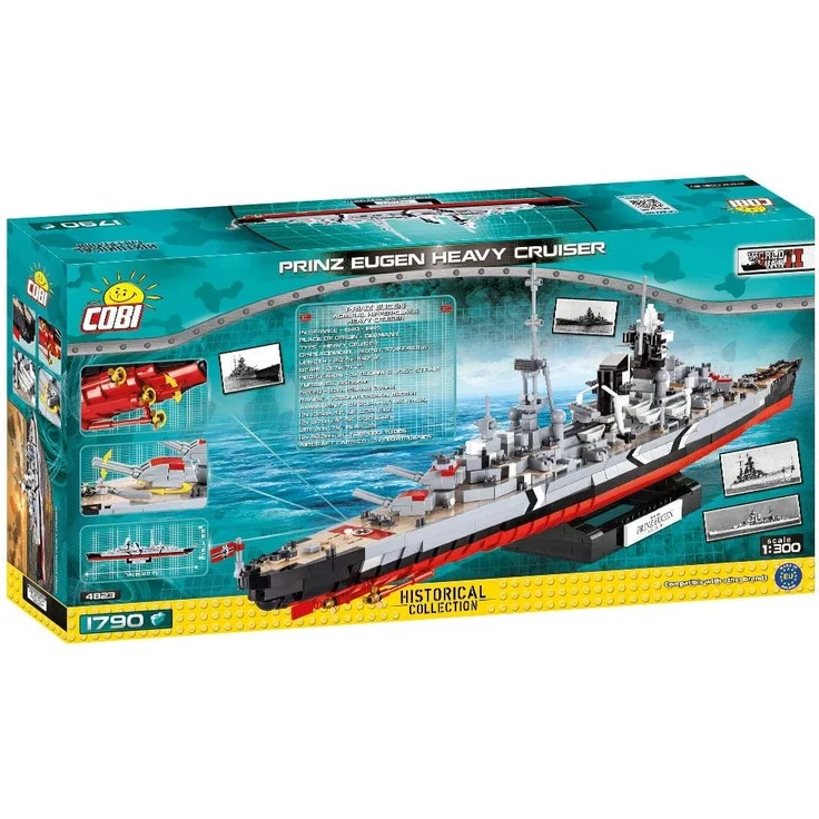 Cobi 4823 PRINZ EUGEN HEAVY CRUISE – Bild 2