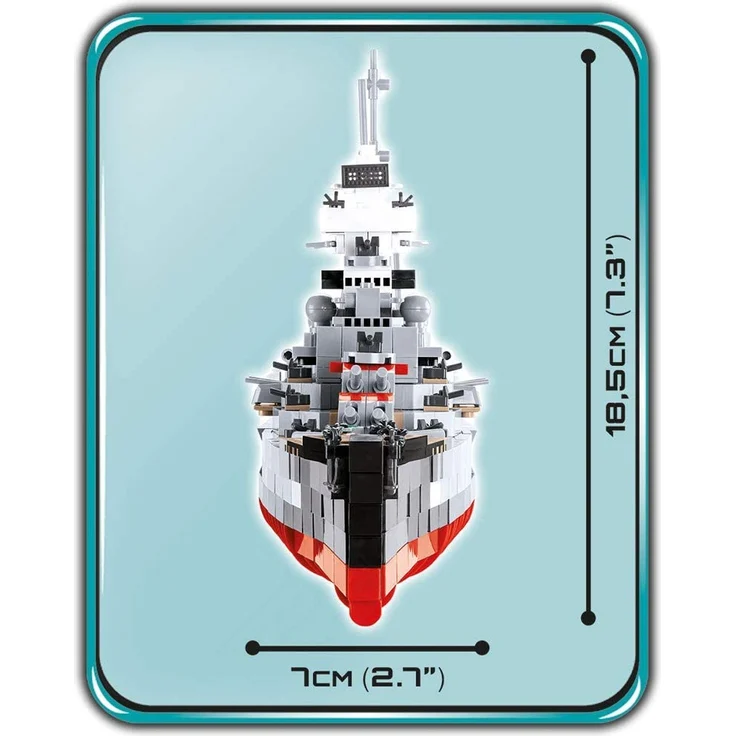 Cobi 4823 PRINZ EUGEN HEAVY CRUISE – Bild 14