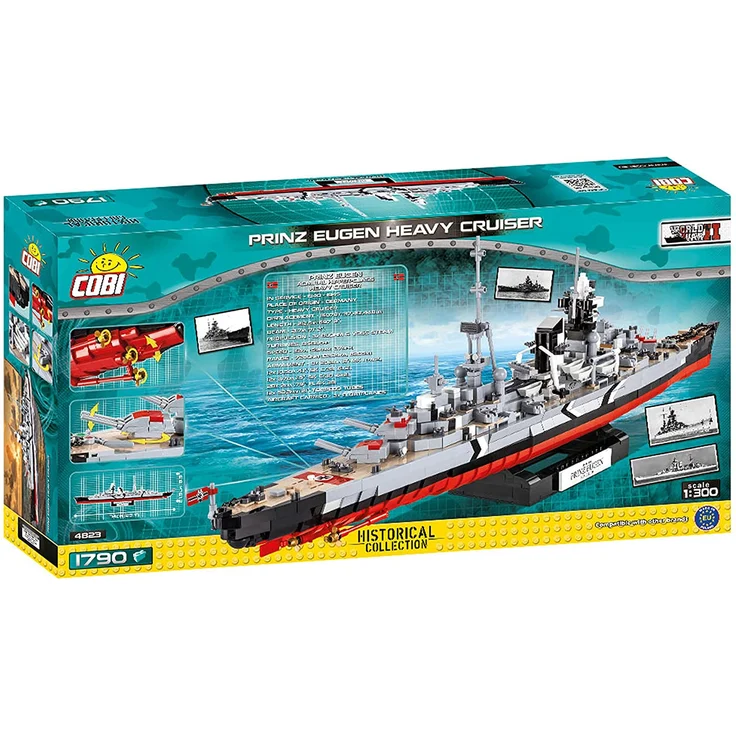 Cobi 4823 PRINZ EUGEN HEAVY CRUISE – Bild 3
