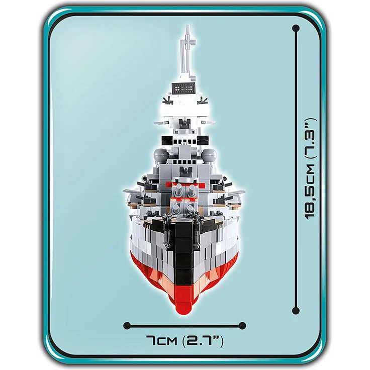 Cobi 4823 PRINZ EUGEN HEAVY CRUISE – Bild 7