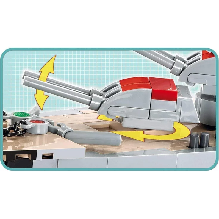 Cobi 4823 PRINZ EUGEN HEAVY CRUISE – Bild 9