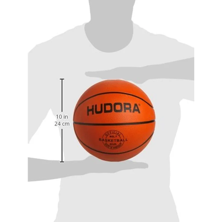 HUDORA Basketball Outdoor, Gr. 7, orange - 71570 – Bild 2