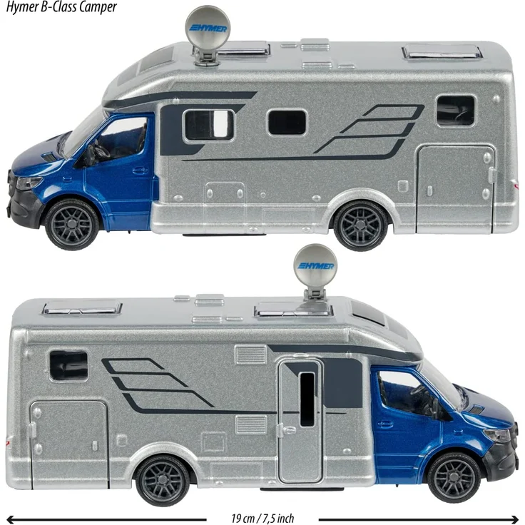 Majorette - HYMER B-Klasse MasterLine Wohnmobil - hochwertiger Camper als Modellfahrzeug – Bild 3