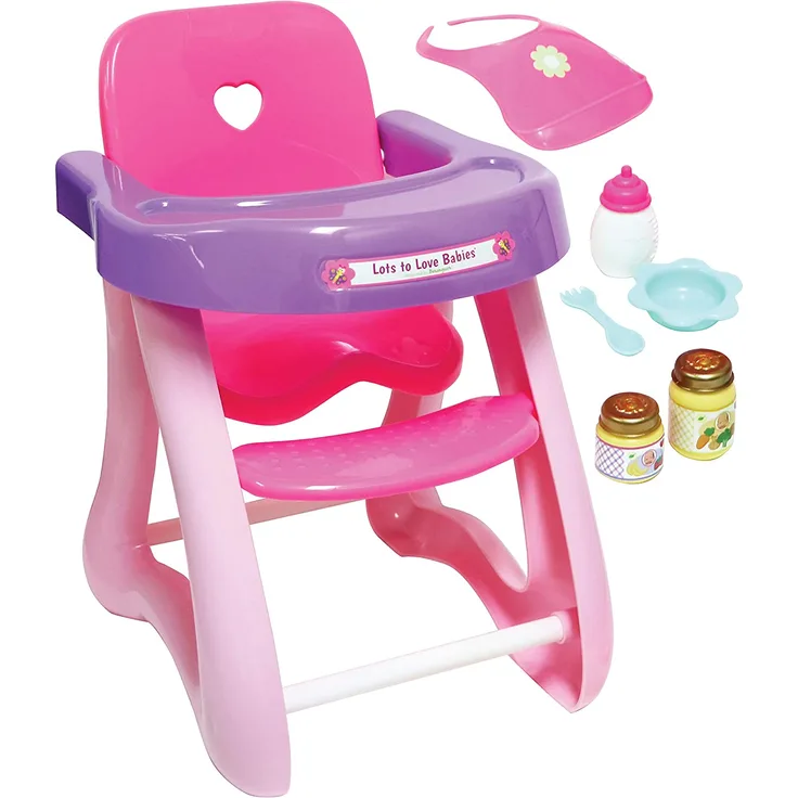 JC TOYS 25500 for Keeps Hochstuhl für Puppen
